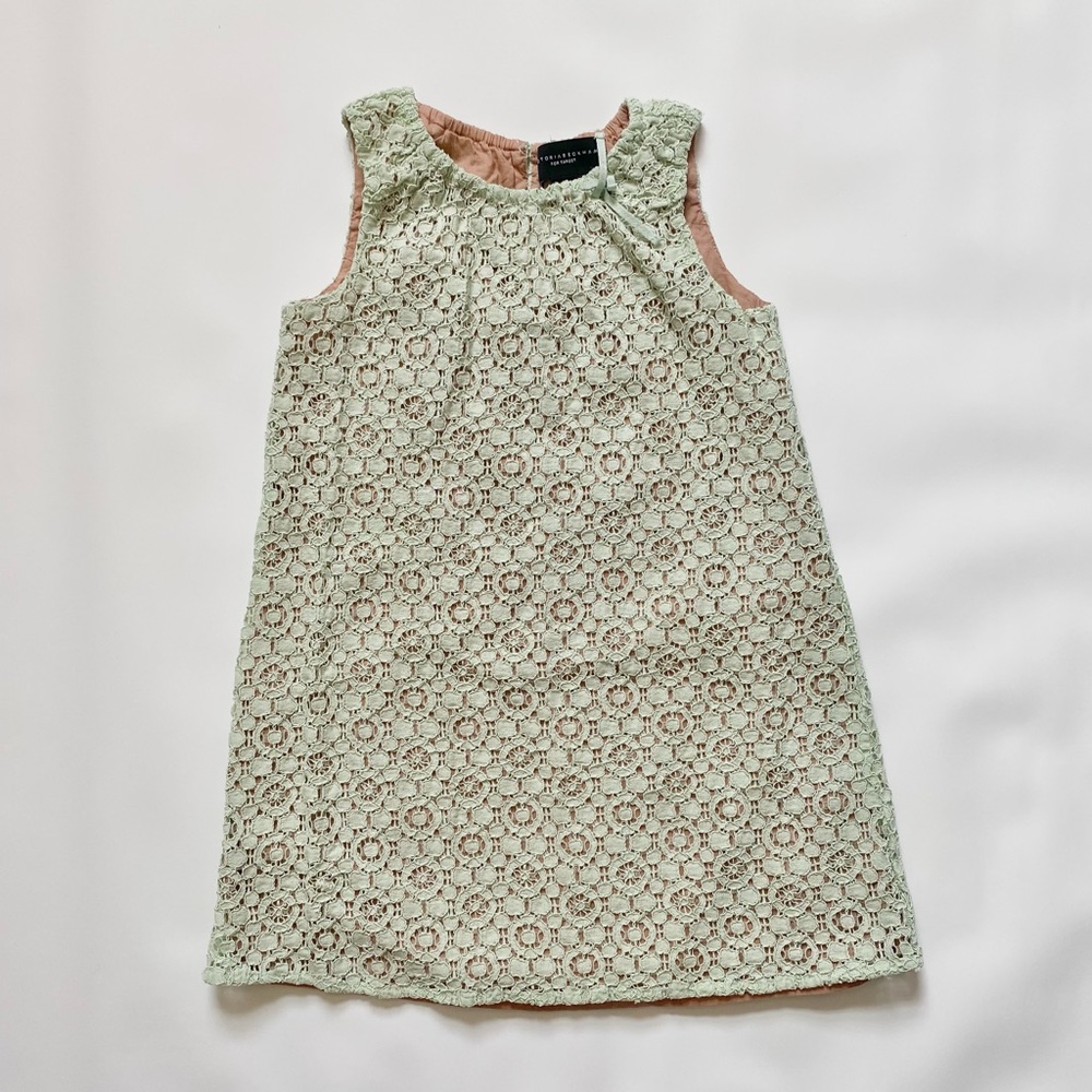 Victoria Beckham for Target mint eyelet dress